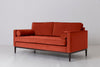 Swyft Model 02 2 Seater Sofa in Paprika Velvet RRP £1399