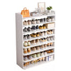 Large Shoe Cabinet Rack Storage Cupboard Footwear Stand Slim Tall Shoe Shelves