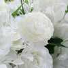 1M White Peony Flowers Floral Row Arch Wedding Backdrop Decor DIY Party Ceremony