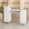 Professional Manicure Table Salon Nail Station Beauty Cabinet with Wrist Pad UK