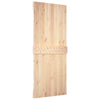 Door NARVIK 95x210 cm Solid Wood Pine vidaXL