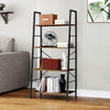 Industrial Bookcase Ladder Shelf Unit Rack Storage Shelving Bookshelf Home Stand