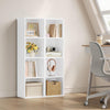 4 Cube Bookcase with Shelving Unit for Storage Bookshelf Living Room Office Home