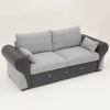 Panana Sofa Suite Set 3 2 or Corner Chaise in Dark Grey Or Light Grey