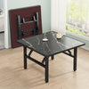 60/80cm Square Folding Dining Coffee Table Outdoor Camping Picnic Table Tea Desk