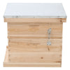 2 Tier Langstroth Beehive Box Beekeeping Honey Wooden Bee Hive Beekeeper Tool