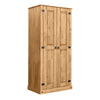 Corona 2 Door Wardrobe Tallboy 1 Door 4 Drawer Chest Mexican Solid Pine Bedroom