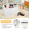 Large Toy Storage Chest Living Room Flip Top Wooden Box Organizer