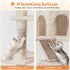 Large Cat Tree Tower Scratching Post Kitten Condo Activity Centre Climbing Frame