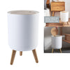 Trash Can Press Lid Nordic Waste Basket Dog Proof Waste Bin Kitchen Bathroom uk