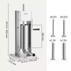 Sausage Stuffer 5L Sausage Stuffer Filler Maker Meat Machine Stainless
