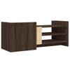 TV Cabinet Brown Oak 100x35x40 Engineered Wood M8S9