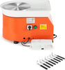 CREWORKS 350W Electric Pottery Wheel, 25cm Turntable Potter's Wheel for Kids