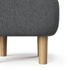 Chic Square Footstool Footrest Wooden Legs Pouffe Kids Seat Padded Small Stool