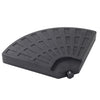 Patio Parasol Base Sets Offset Cantilever Umbrella Sun Shade Rainproof Canopy