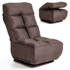 Folding Floor Gaming Chair 360-Degree Swivel Lazy Sofa Floor Chair Adjustable