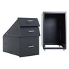 Modern Metal Chest of Drawer Storage Bedside Cabinet Filing Cabinet With Wheels
