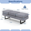Waiting Room Bench Long Seating Upholstered Salon Reception Bench Office Chair