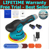 For Makita Battery Cordless Brushed Polisher Polish Machine Car Buffer Sander