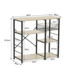Microwave Stand Retro Kitchen Baker’s Rack Industrial Utility Storage Rack