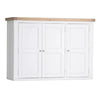 Big Furniture Warehouse Claridge Triple Larder Hutch Grey RRP £1500
