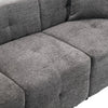 3 Seater Sofa Corner Sofa with Storage Chaise L Shaped Sofa Couch Settee Grey
