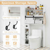 Over The Toilet Storage Cabinet Bathroom Organizer Toilet Rack-White