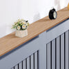 Modern Radiator Cover Small Large Wall Cabinet MDF Slats Wood Grill Furniture