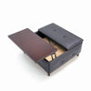 Extra Lift Up Square Storage Ottoman,Upholstered Coffee Table Storage Ottoman