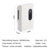 Quiet Electric Dehumidifier for Home Portable Condensation Moisture Damp 2200ml