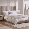 Dusk Madison Stone Grey Linen Look Double Ottoman Storage Bed RRP £699