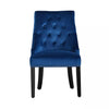 Velvet Dining Chair with Door Knocker Ring Windsor Dressing Room Chair 1/2/4/6