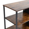Industrial Rustic Wood Storage Cabinet Fabric Chest Of Drawer Bedroom Dresser
