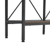 Extra Long Console Table Vintage Wooden 3 Tier Side Desk Bookcase Display Shelf