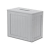 Wooden Slimline Shaker Unit Multi purpose Bathroom Toilet Roll Storage Tidy Box