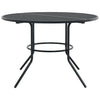 Stackable Garden Chair Set 5 pcs Anthracite -coated Steel N0G5