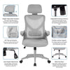 High Back Mesh Office Chair Ergonomic Desk Chair W/Headrest Adjustable Armrests