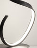 Modern Curved Spiral Floor Lamps Reading Lights Cool White Living Room Lighting