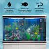 Aquarium Fish Tank Cabinet Large LED Lighting Tropical Marine White 4ft 300L