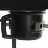 Heavy Duty BBQ Grill Large Charcoal Barrel Garden Barbecue Mini Smoker Wheels
