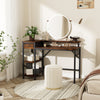 4 Tier Computer Desk Study Room Computer Desk Home Office Work Desk with Drawers