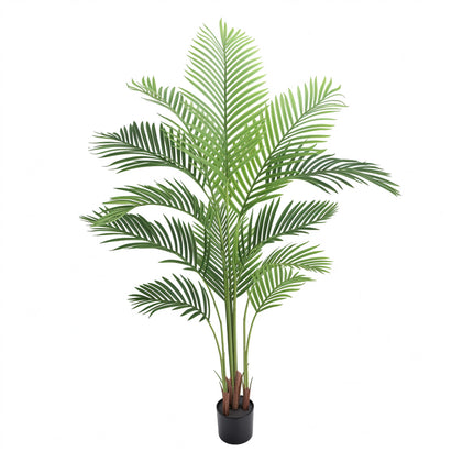 Large Artificial Palm Tree Faux Tropical Aralia Plants Green Natural 160cm 5.2ft