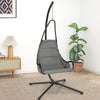 Hanging Chair with Stand Indoor Outdoor Hammock Swing Chair w/Large Padded Seat