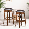 360 ° Swivel Bar Stool Set of 2 Kitchen Dining Chairs Counter Height Stool 74CM