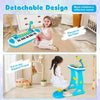 31-Key Piano w/Stool Set for Kids Toddler’s Electronic Keyboard-Blue