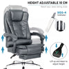 Executive Office Chair Swivel Recliner Computer Desk Gaming Chair with Footrest