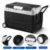 30/40/50L Fridge Portable Refrigerator Dual Zone Cooler Food Drink Car Bedroom