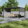 Garden Pergola Awning Gazebo Outdoor Canopy Furniture Party Barbecue Shades