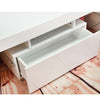 Modern White 130cm TV Unit TV Cabinet Stand High Gloss Door Matt RGB LED Lights