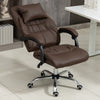 Office Desk Chair Executive Swivel Recliner Chair Adjust Seat Height Padded Arms